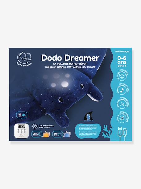 Peluche veilleuse raie Dodo bleu 1 - vertbaudet enfant 