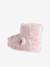 Chaussons montants enfant beige imprimé+rose 10 - vertbaudet enfant 