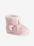 Chaussons montants enfant beige imprimé+rose 7 - vertbaudet enfant 