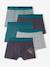 Lot de 5 boxers garçon anthracite 1 - vertbaudet enfant 