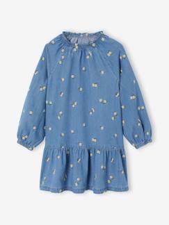 -Robe denim fille