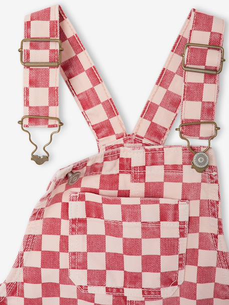 Salopette fille rose bonbon 3 - vertbaudet enfant 
