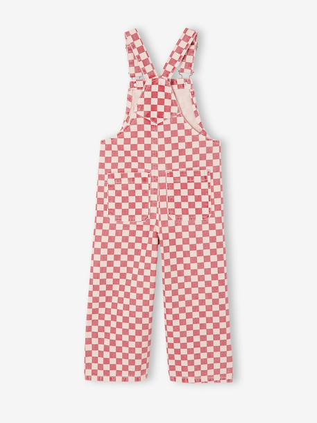 Salopette fille rose bonbon 2 - vertbaudet enfant 