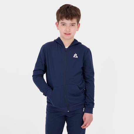 Veste zippée à capuche essentiel en double face essentiels Blue 4 - vertbaudet enfant 