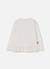 T-shirt fille en maille imprimé fleurs tulle Blanc 2 - vertbaudet enfant 