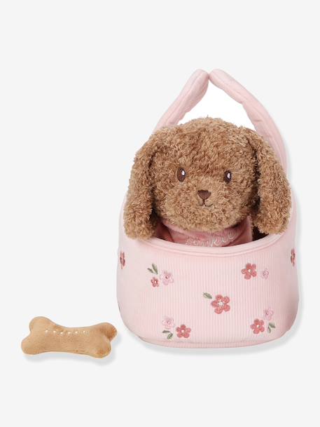 Peluche chien Jackie en sac rose 3 - vertbaudet enfant 