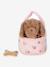 Peluche chien Jackie en sac rose 3 - vertbaudet enfant 