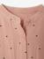 Robe fille en gaze de coton imprimée pois irisés noix de pécan+prune+vert sapin+vert sauge 3 - vertbaudet enfant 
