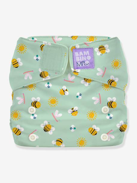 Miosolo couche tout en un blanc+rose+vert 5 - vertbaudet enfant 