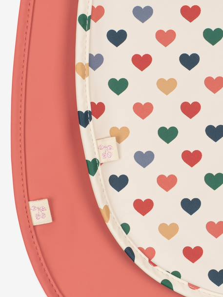 Lot 2 bavoirs bleu+rose 5 - vertbaudet enfant 