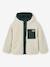 Blouson réversible à capuche garçon bleu grisé+vert sapin 9 - vertbaudet enfant 