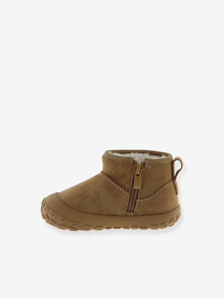 Bottines Halo camel 3 - vertbaudet enfant 