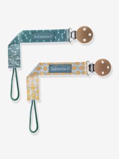 Puériculture-Repas-Pack de 2 attache-sucettes