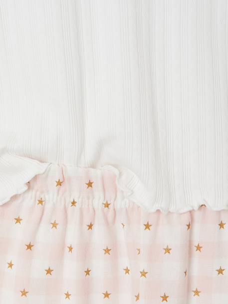 Pyjama pantalon fille rose pâle 5 - vertbaudet enfant 
