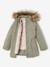 Parka fille 3 en 1 hiver à capuche kaki+noir+PURPLE DARK+sauge+Vert+vert de gris 46 - vertbaudet enfant 