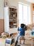 Etagère à langer 2 en 1 LIGNE NOUGATINE blanc - bois 1 - vertbaudet enfant 