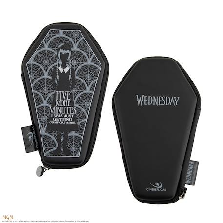 Set de papeterie cercueil de mercredi - mercredi Noir 4 - vertbaudet enfant 