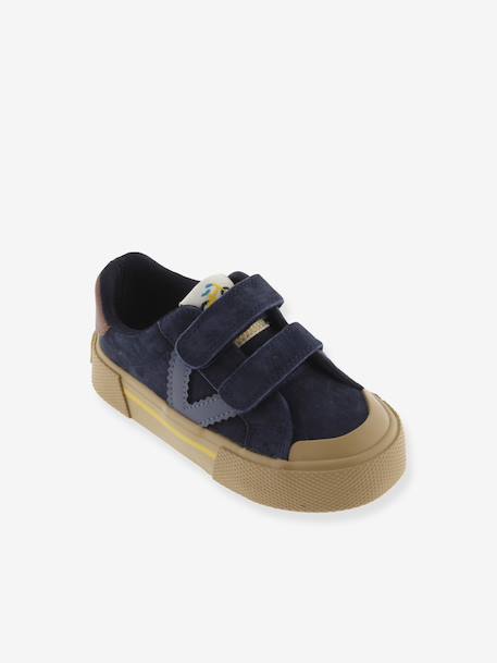 Baskets Tribu kaki+marine+rose 5 - vertbaudet enfant 