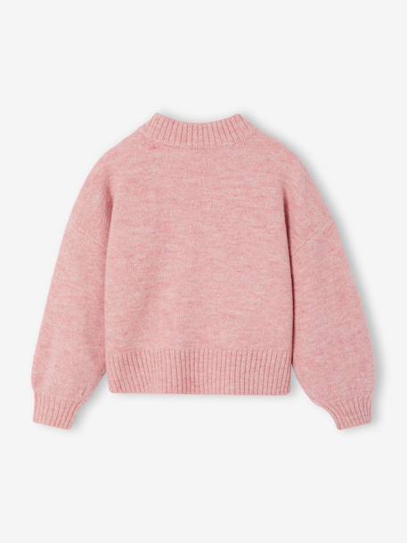 Pull uni prune+rose 5 - vertbaudet enfant 
