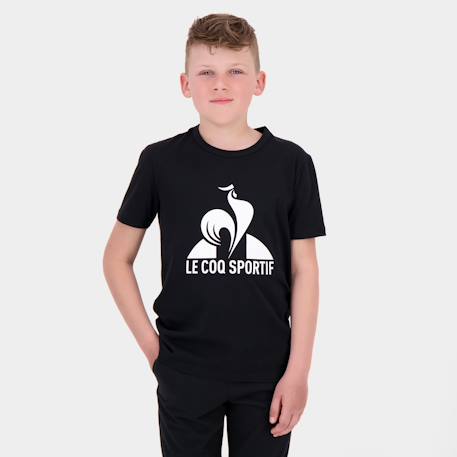 T-shirt essentiel en jersey de coton essentiels Black 4 - vertbaudet enfant 
