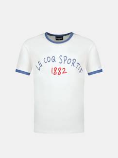 -T-shirt en jersey de coton tricolores