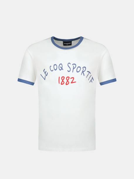 Garçon-T-shirt en jersey de coton tricolores