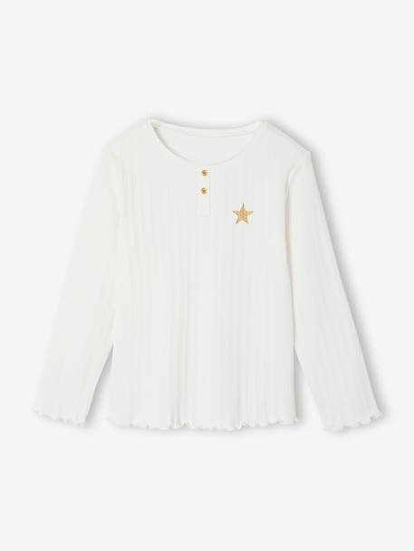 Pyjama pantalon fille rose pâle 2 - vertbaudet enfant 