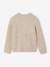 Pull garçon manches longues col rond beige chiné 2 - vertbaudet enfant 