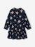 Robe fille manches longues bleu ardoise+camel 2 - vertbaudet enfant 