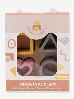 Jouet-Premier âge-Premières manipulations-Jeu des formes silicone