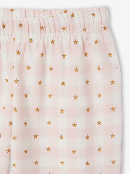 Pyjama pantalon fille rose pâle 7 - vertbaudet enfant 