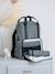 Sac à dos à langer gris chiné 5 - vertbaudet enfant 