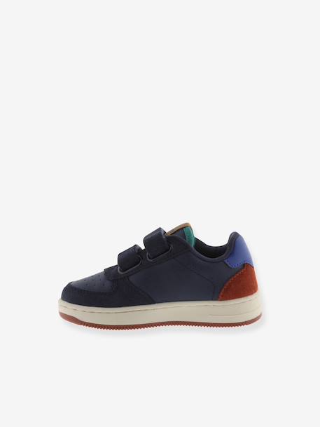 Baskets Tiempo à tiras marine 3 - vertbaudet enfant 