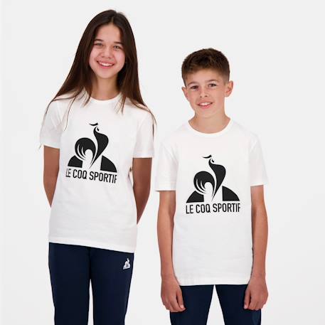 T-shirt sportstyle Blanc 1 - vertbaudet enfant 