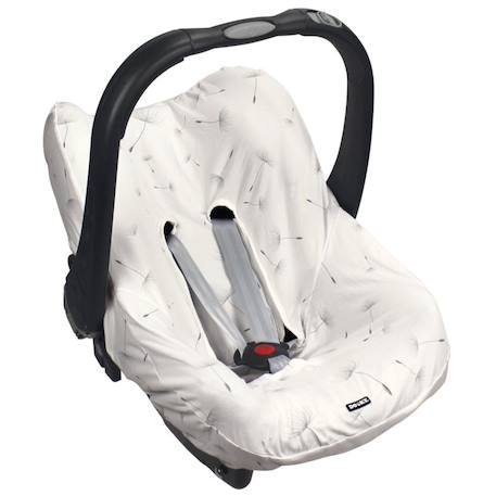 Housse siège-auto cosy universelle dandelion Blanc 2 - vertbaudet enfant 
