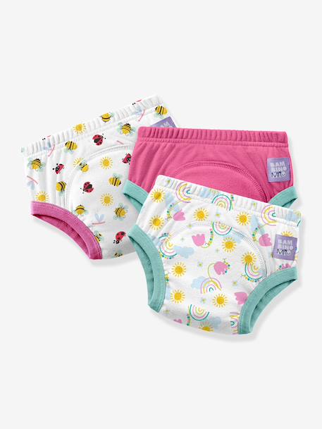 Lot 3 culottes d'apprentissage rose 1 - vertbaudet enfant 