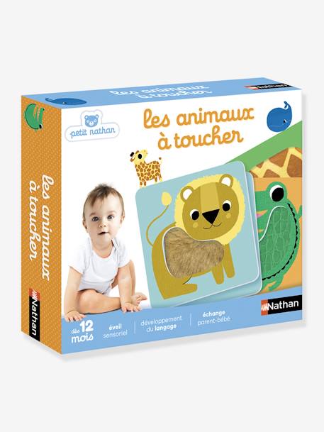 Les animaux à toucher Blanc 3 - vertbaudet enfant 