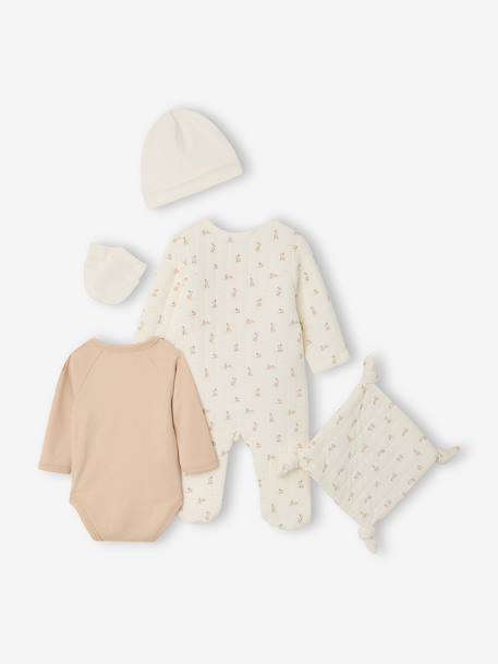 Valisette maternité ensemble 6 pièces naissance écru 9 - vertbaudet enfant 