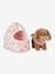 Peluche chien Jackie en sac rose 1 - vertbaudet enfant 