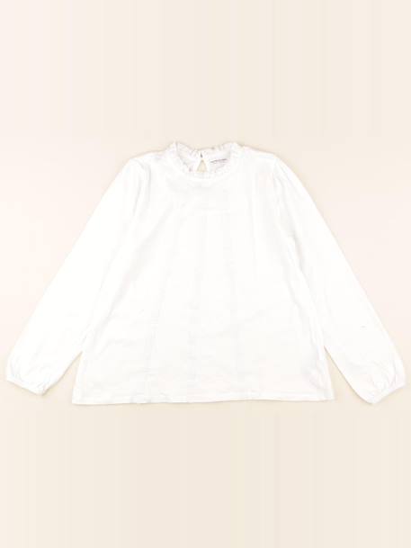 Tee-shirt - 12 ans Blanc 1 - vertbaudet enfant 