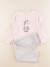 Pyjama velours - 4 ans Gris, rose 1 - vertbaudet enfant 