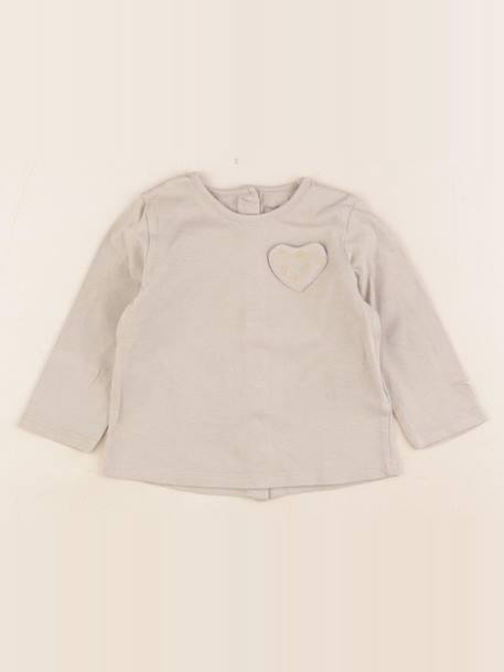 Tee-shirt - 9 mois Vert 1 - vertbaudet enfant 