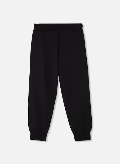 Pantalon garçon en molleton Noir 2 - vertbaudet enfant 
