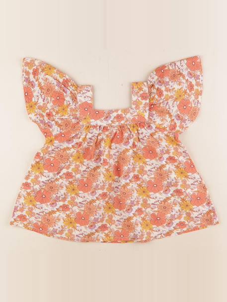 Blouse - 5 ans Orange 1 - vertbaudet enfant 