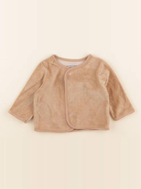 Sweat - 3 mois Marron 1 - vertbaudet enfant 