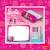 Set de papeterie barbie Rose 2 - vertbaudet enfant 