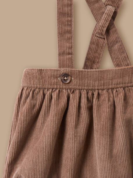 Bloomer en velours bébé Sucre brun 2 - vertbaudet enfant 