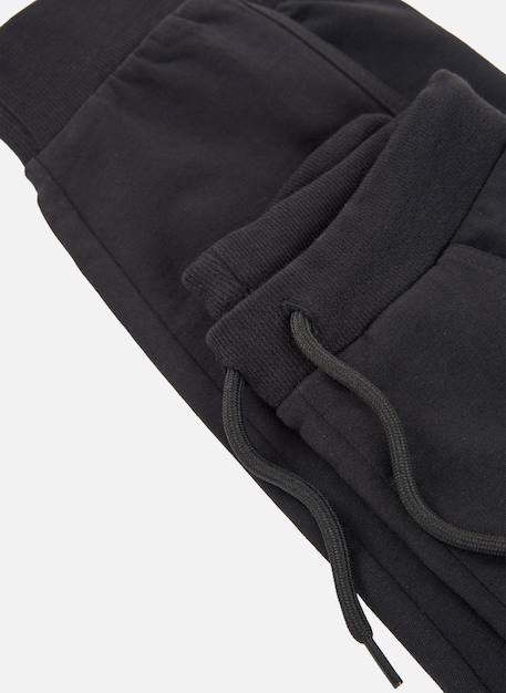 Pantalon garçon en molleton Noir 4 - vertbaudet enfant 