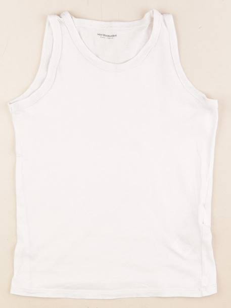 Maillot de corps - 8 ans Blanc 1 - vertbaudet enfant 