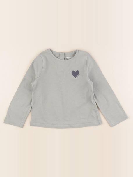 Tee-shirt - 24 mois Bleu 1 - vertbaudet enfant 